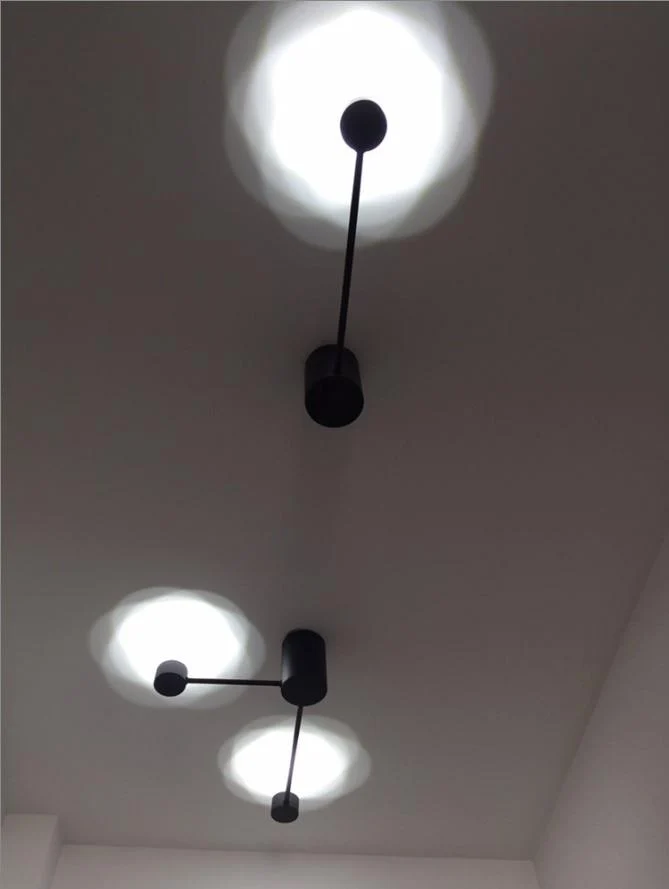 Cyrus – minimalistyczna okrągła lampa ścienna LED Art Deco