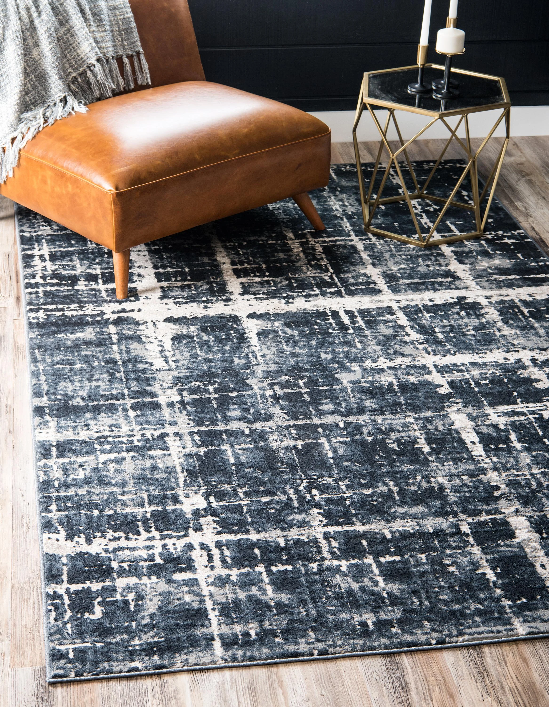 Anders Modern Faded Area Rug by Unique Loom