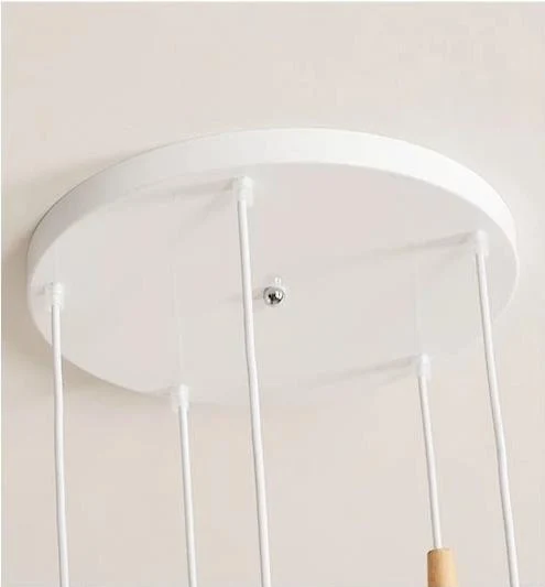Bryton 鐵木玻璃 LED 吊燈 家用或餐廳適用