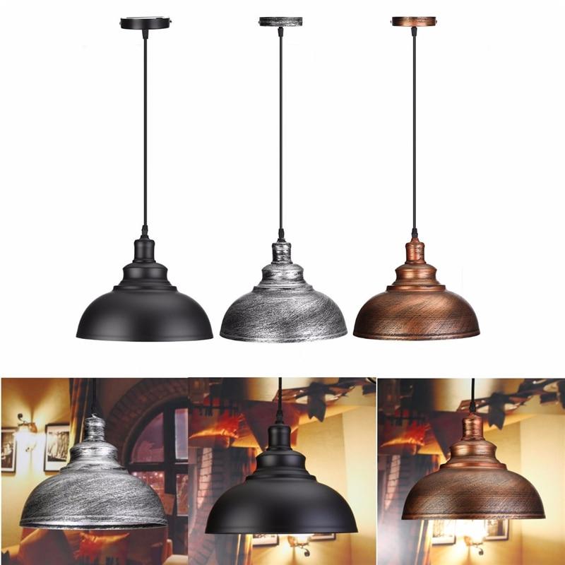 Crios vintage industriële hanglamp met koepel en verstelbare kabel