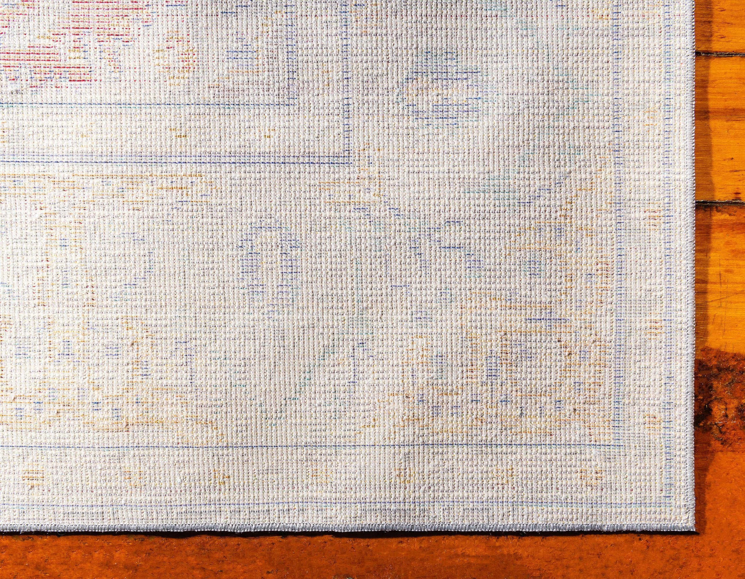 Turner Gray and Blue Vintage Style Area Rug from Unique Loom