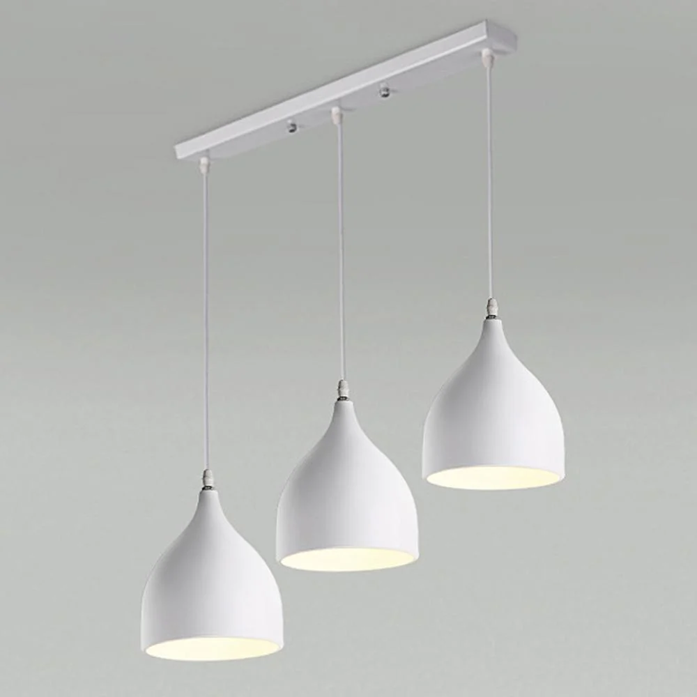 Moderne Scandinavische hanglamp in hoogwaardig ijzer voor gangen en keukens
