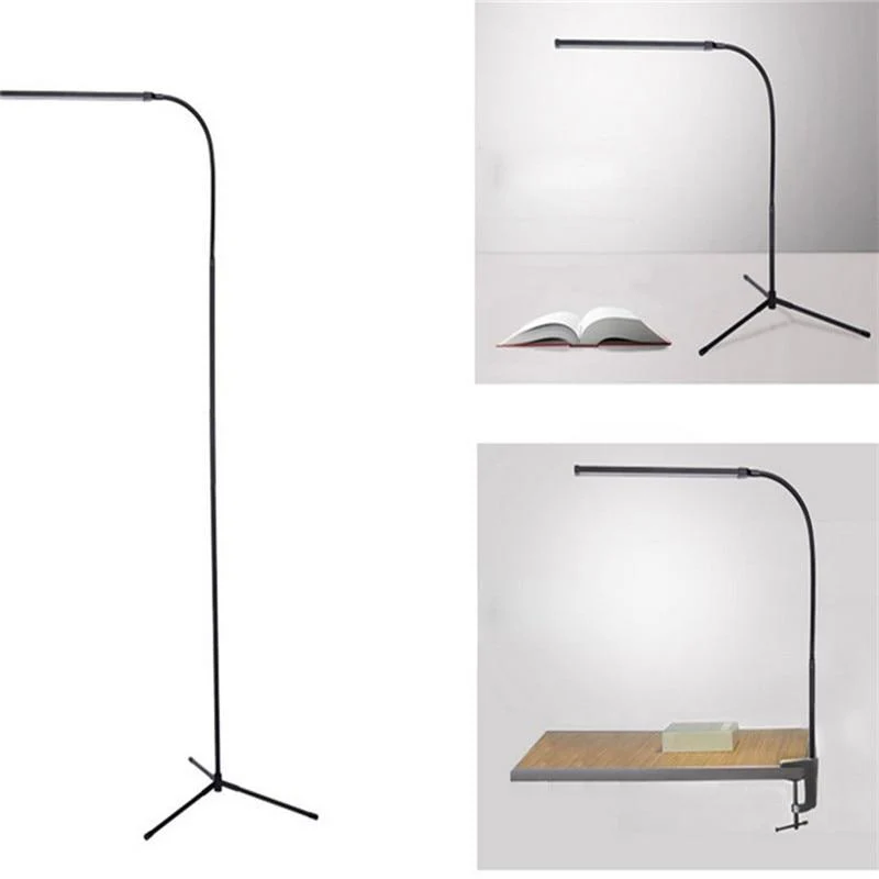 Claire Minimalist Floor Lamp with Rotatable LED Headlamp