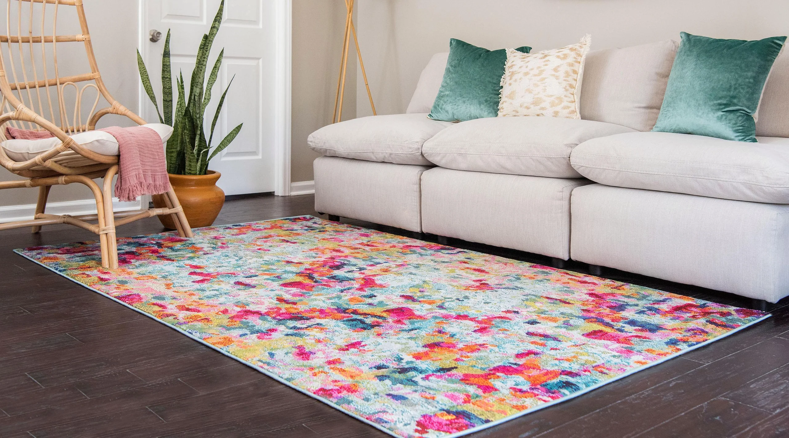 Cortez Art Deco Multi-Color Rug from Unique Loom