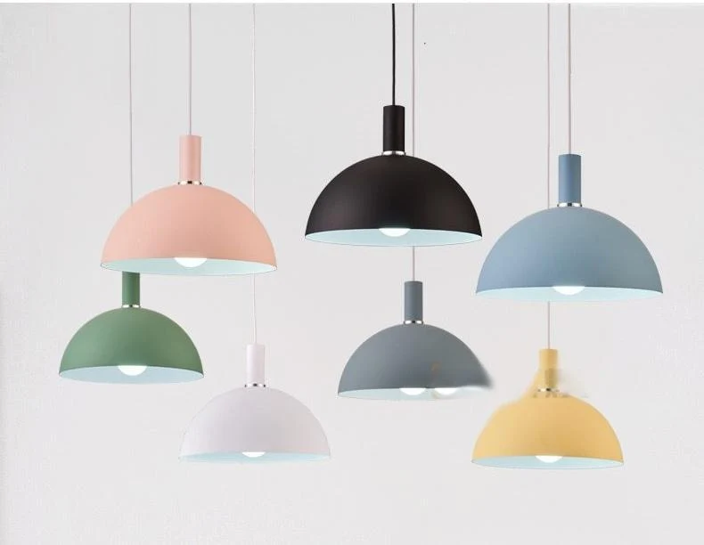 Modern Nordic Pendant Hanging Lights with Adjustable 39.4 Inch Cable