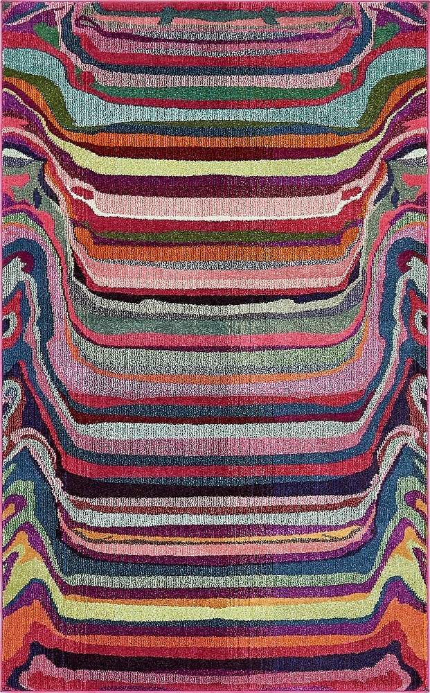 Mariano modern matta med flera färger av Unique Loom