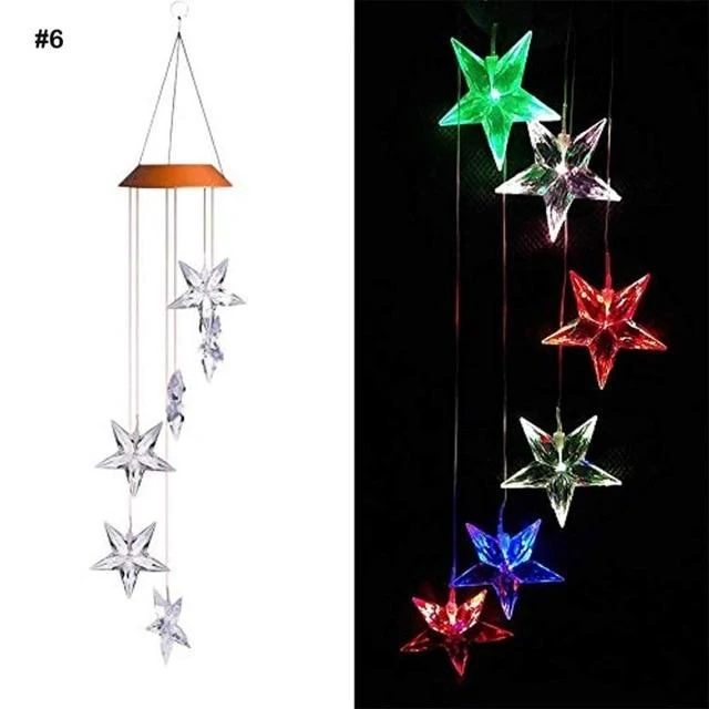 Wind Chime LED Lights for Balconies in a Range of Patterns