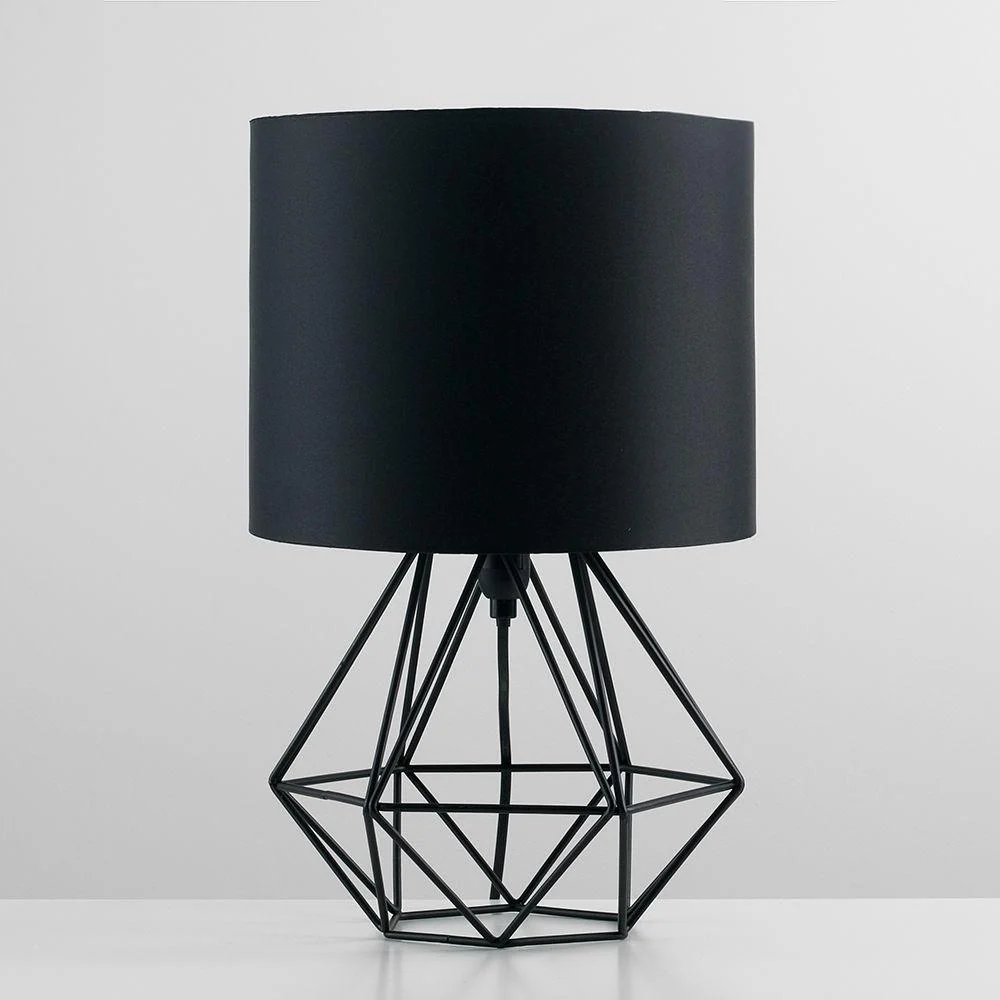 Duka Geometric Frame Lamp in Alloy Metal and Aluminum