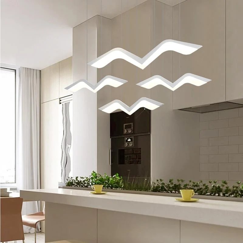 Freedom Wing LED-pendellampe i fugleform