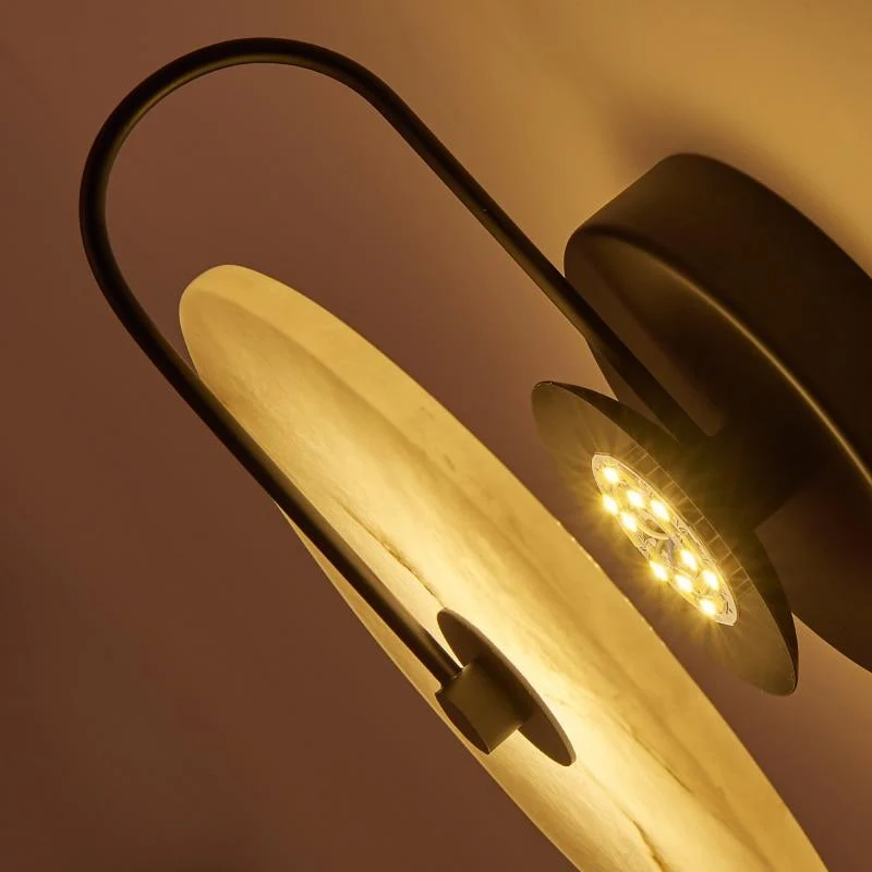 Lalula Marble Circular Wall Lamp in Elegant Colors and Sizes