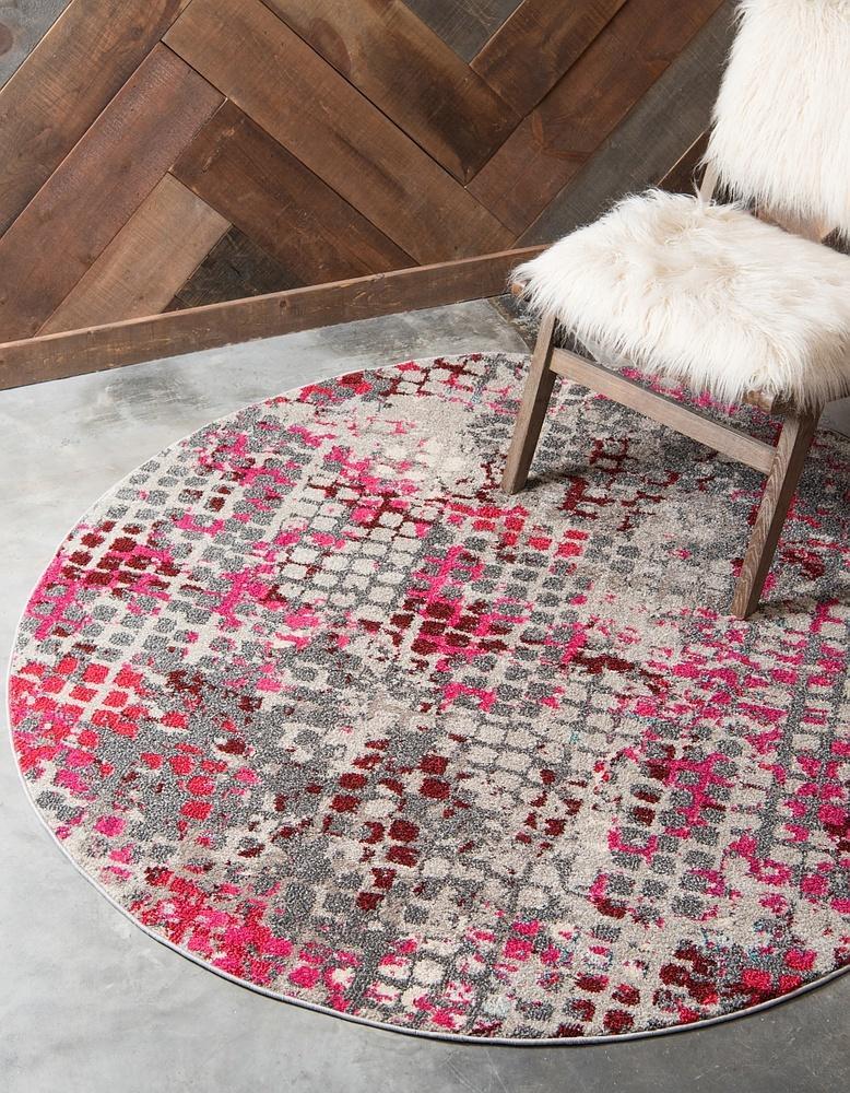 Franco Modern Circle Pattern Rug from Unique Loom