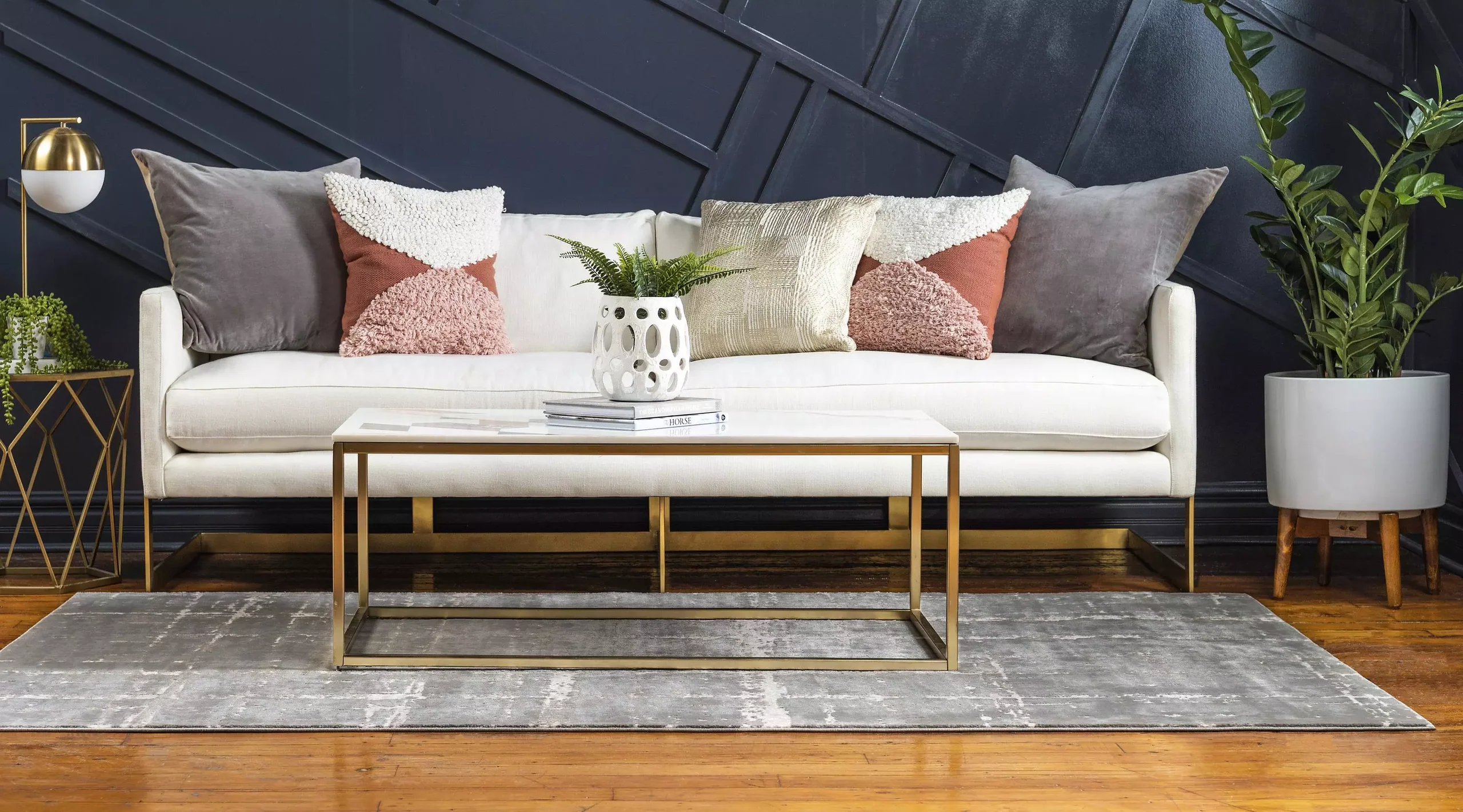 Anders Modern Faded Area Rug by Unique Loom