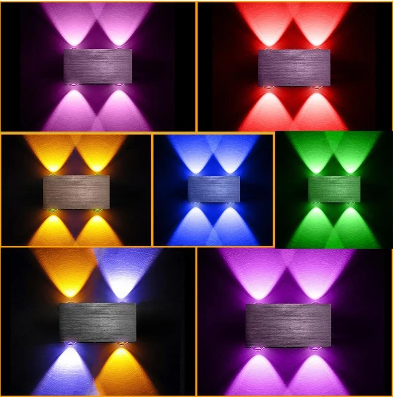 Modern LED Cube Box Wall Lamp in Aluminum for Sleek Wall Lighting