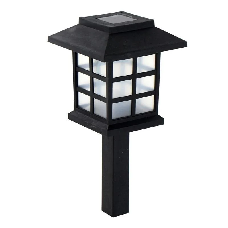 Lyt Oriental LED-Laterne Solar-Gartenleuchte mit Dämmerungssensor