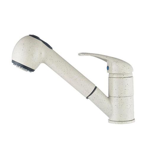 Torneira de Cozinha Monocomando com Bica Pull Out em Cobre para Bancada Ellis