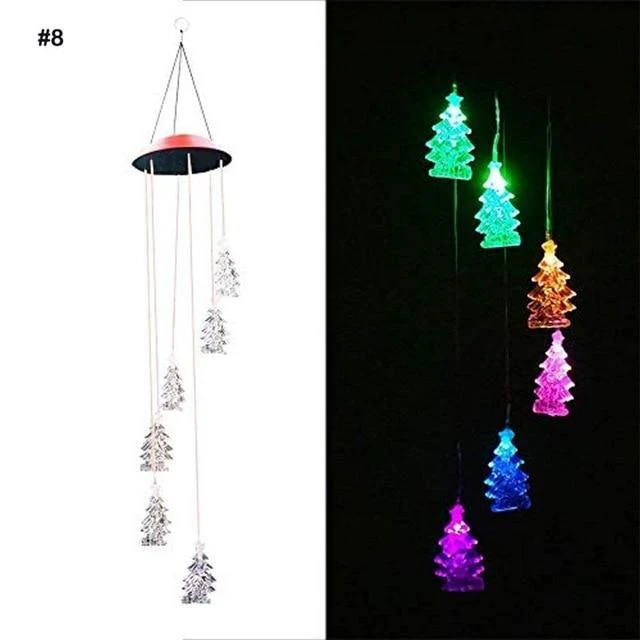 Wind Chime LED Lights for Balconies in a Range of Patterns