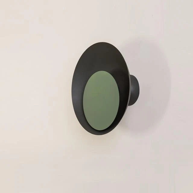 Lampa ścienna LED Grais Macaroon Moon z metalu i akrylu