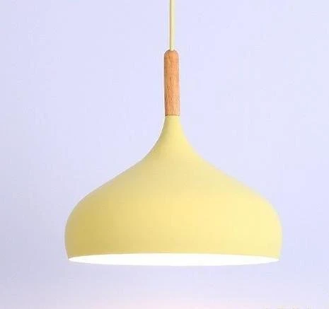 Wisząca lampa Aether Macaroon z matowym wykończeniem, aluminium