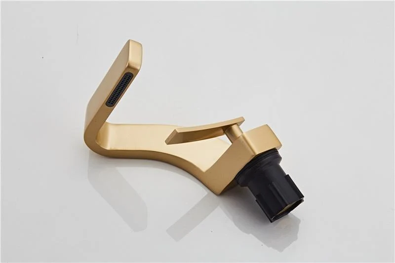 Felton Modern Bathroom Mixer Faucet in Copper and Ceramic