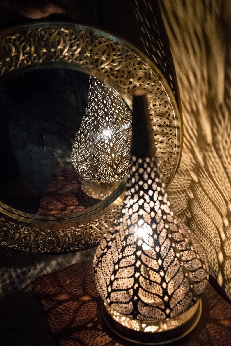 Shadowcast Moroccan Lanterns in Solid Brass, Range of Designs