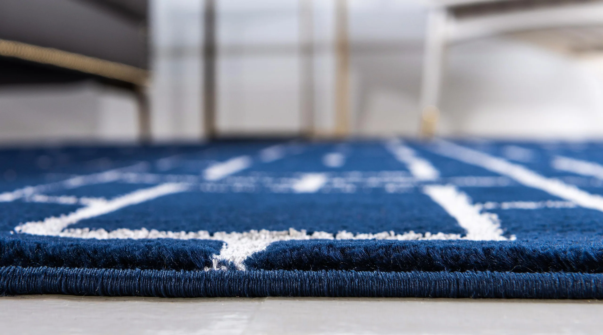 Tappeto di lusso Parker con motivo a cubi di Unique Loom