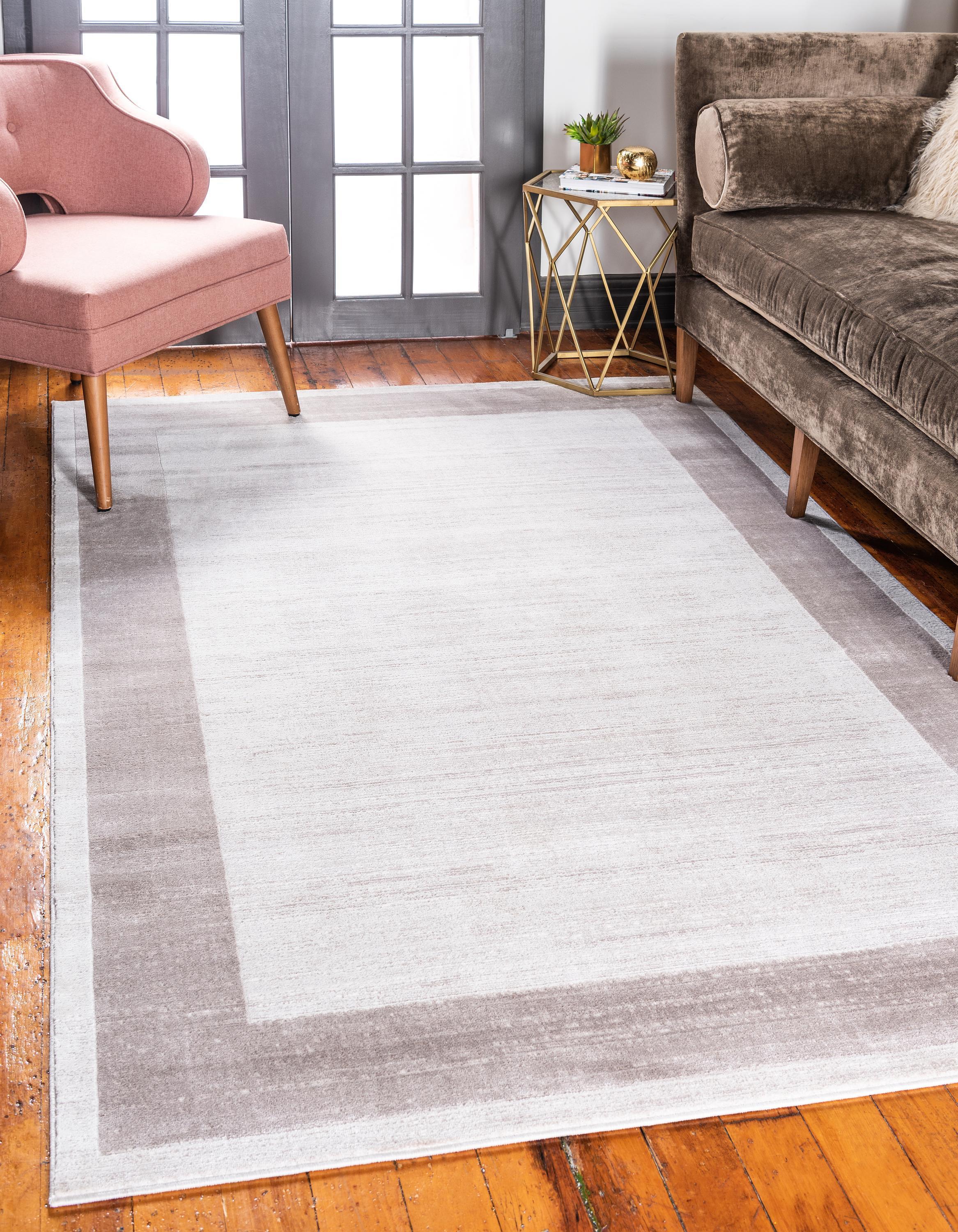 Brysen Modern Border Rug from Unique Loom