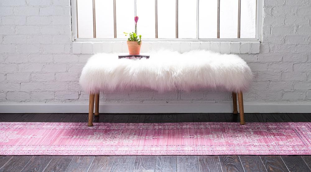 Valentin matta med snöflingemönster av Unique Loom